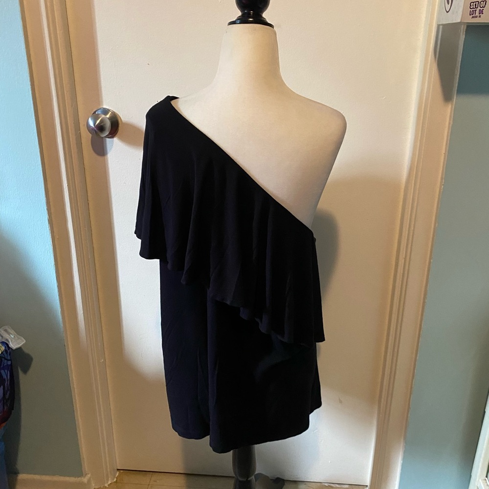 MICHEL STUDIO OFF SHOULDER SHIRT - Picture 6 of 14